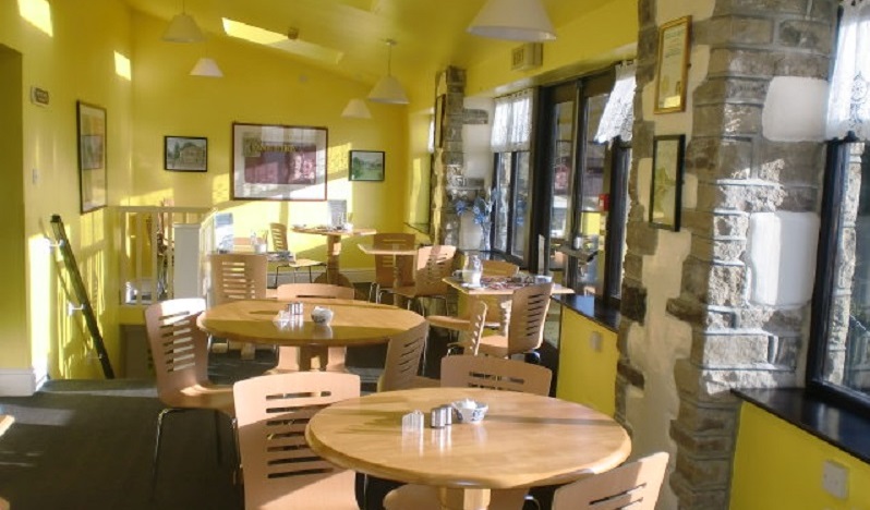 Interior of Apothecary Tea Rooms, Haworth